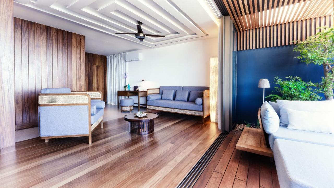 Blue Margouillat Seaview Hotel-Relais & Chateaux Saint-Leu Exterior foto